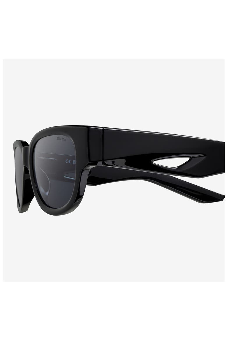 Variant II 54mm Oval Sunglasses, Alternate, color, BLACK / GREY
