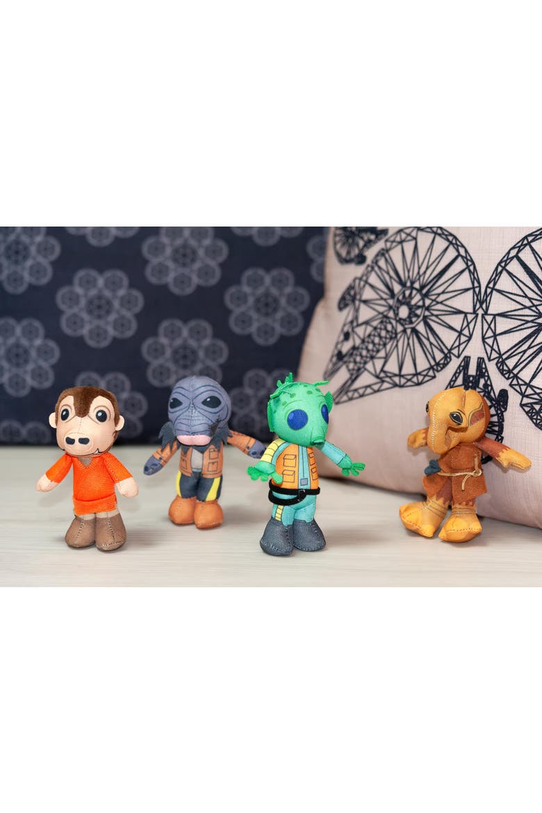 Star Wars Exclusive Mini Plushies - Mos Eisley's Cantina Villains - 4 Pack, Alternate, color, Multi-Color