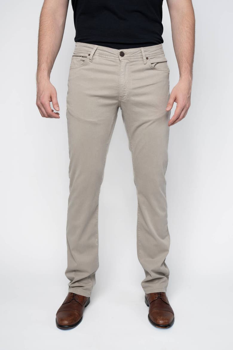 Jack Fit Five Pocket Pants, Main, color, Cement