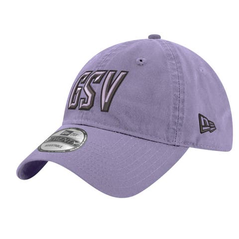 Unisex New Era Violet Golden State Valkyries Core 9TWENTY Adjustable Hat