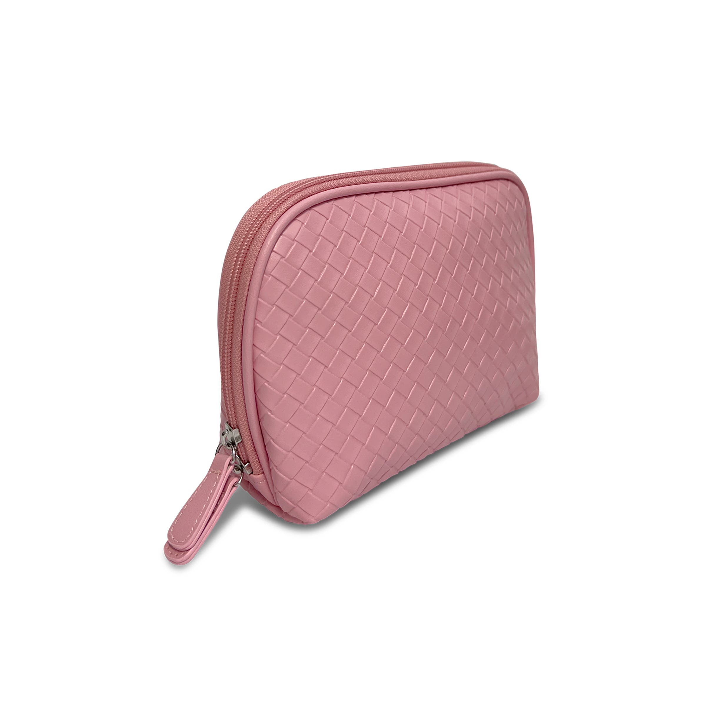 Youzey The Cove Woven Cosmetic Bag, Alternate, color, Pink