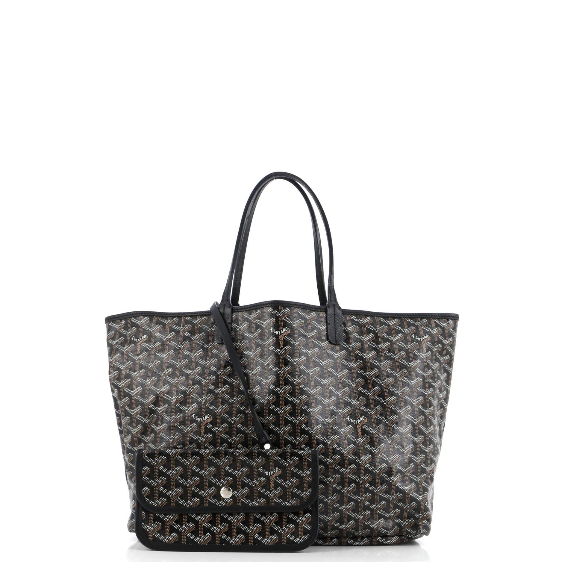 Pre-Owned Goyard Saint Louis Tote Coated Canvas PM, Alternate, color, 