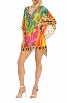 RANEES Short Cover-Up Poncho