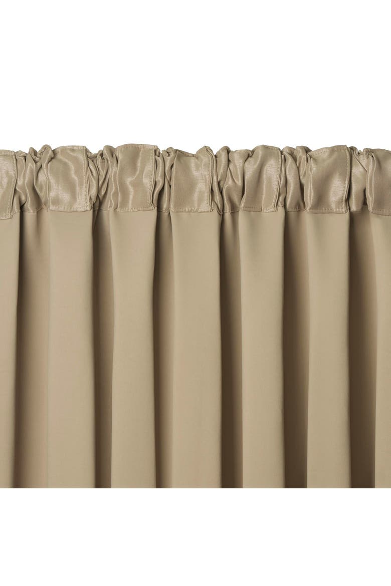 All Seasons Blackout Window Curtain, Alternate, color, Taupe
