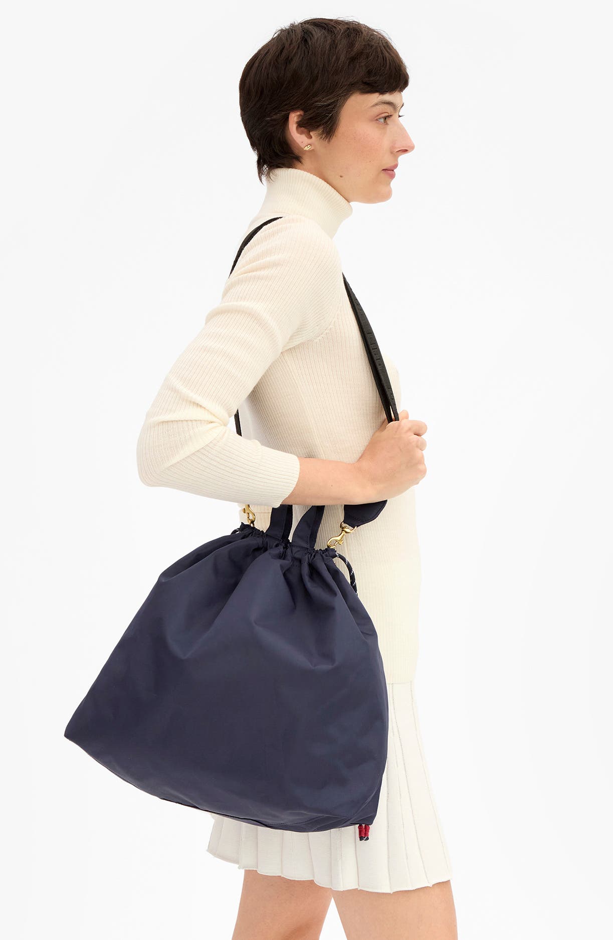 Sac Tout Recycled Polyester Tote, Alternate, color, NAVY