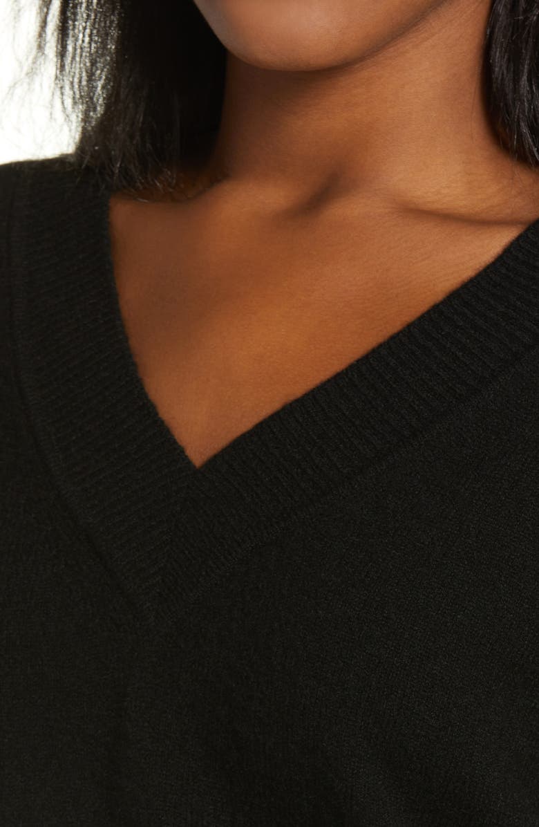 PROJECT NAADAM NAADAM V-Neck Cashmere Sweater, Alternate, color,