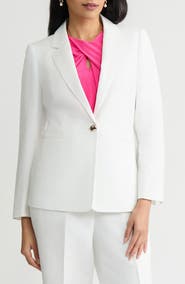 KASPER Linen Blend Blazer