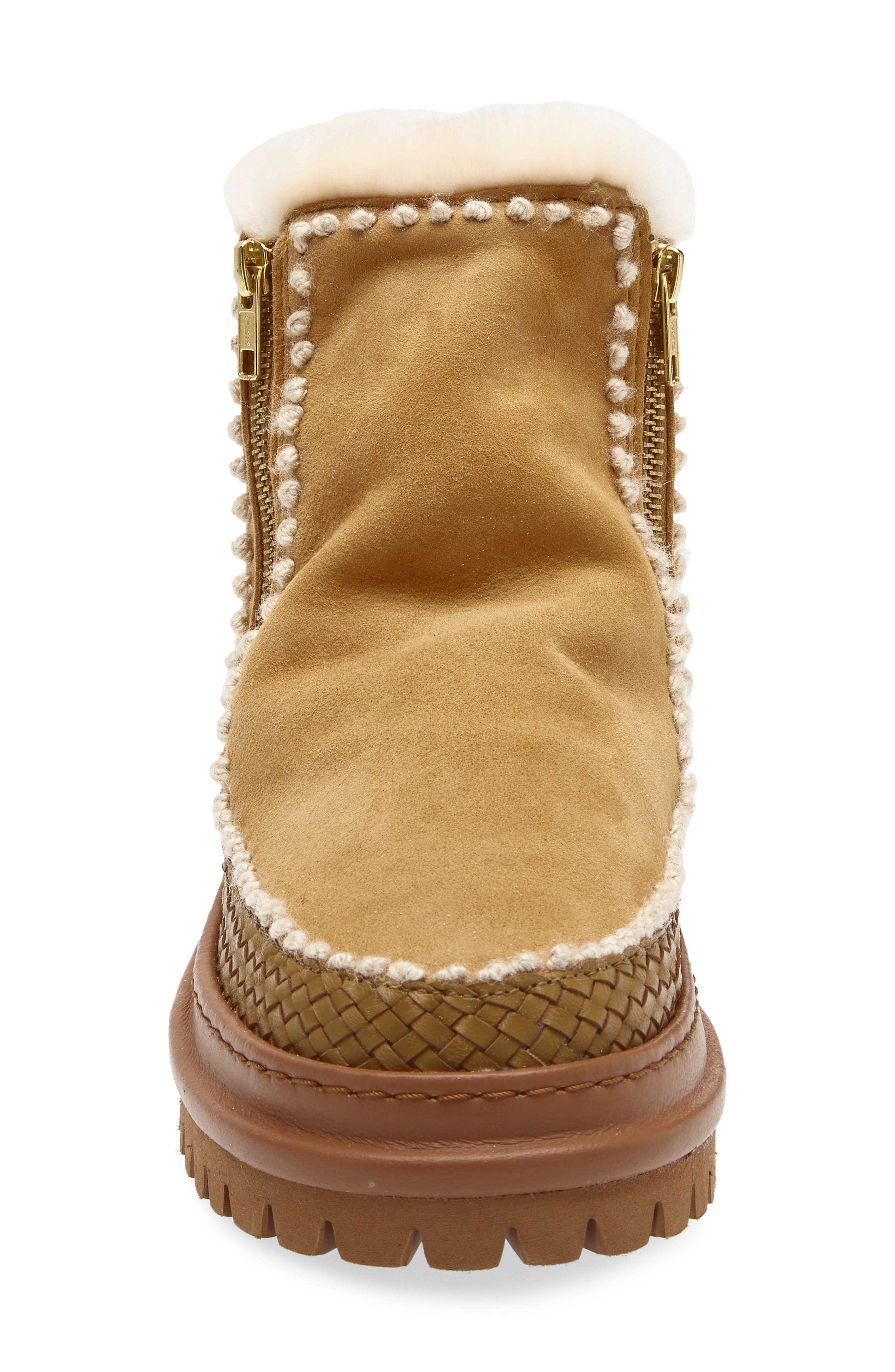Setsu 4.0 Genuine Shearling Lined Ankle Boot, Alternate, color, BROWN/NEUTRAL