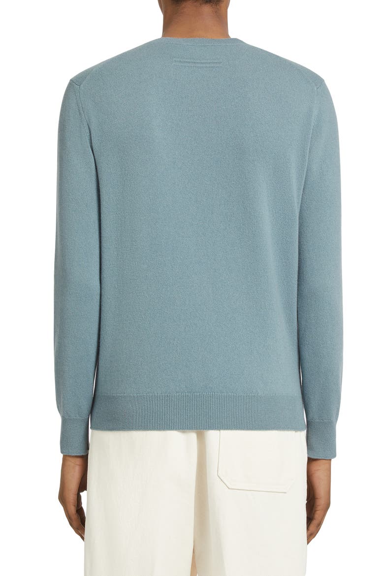 Oasi Cashmere Sweater, Alternate, color, SEAFOAM BLUE