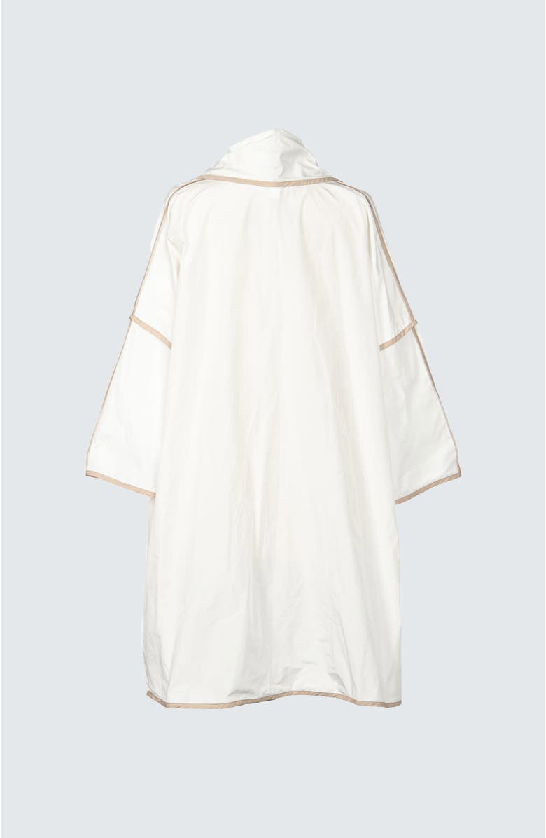 LUUKAA Seraph Memory Taffeta Duster, Alternate, color, Ecru