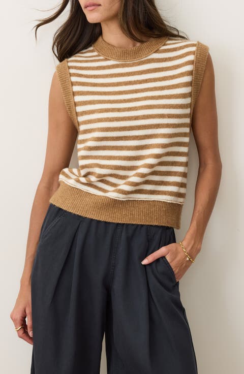 Sausalito Stripe Sweater Vest