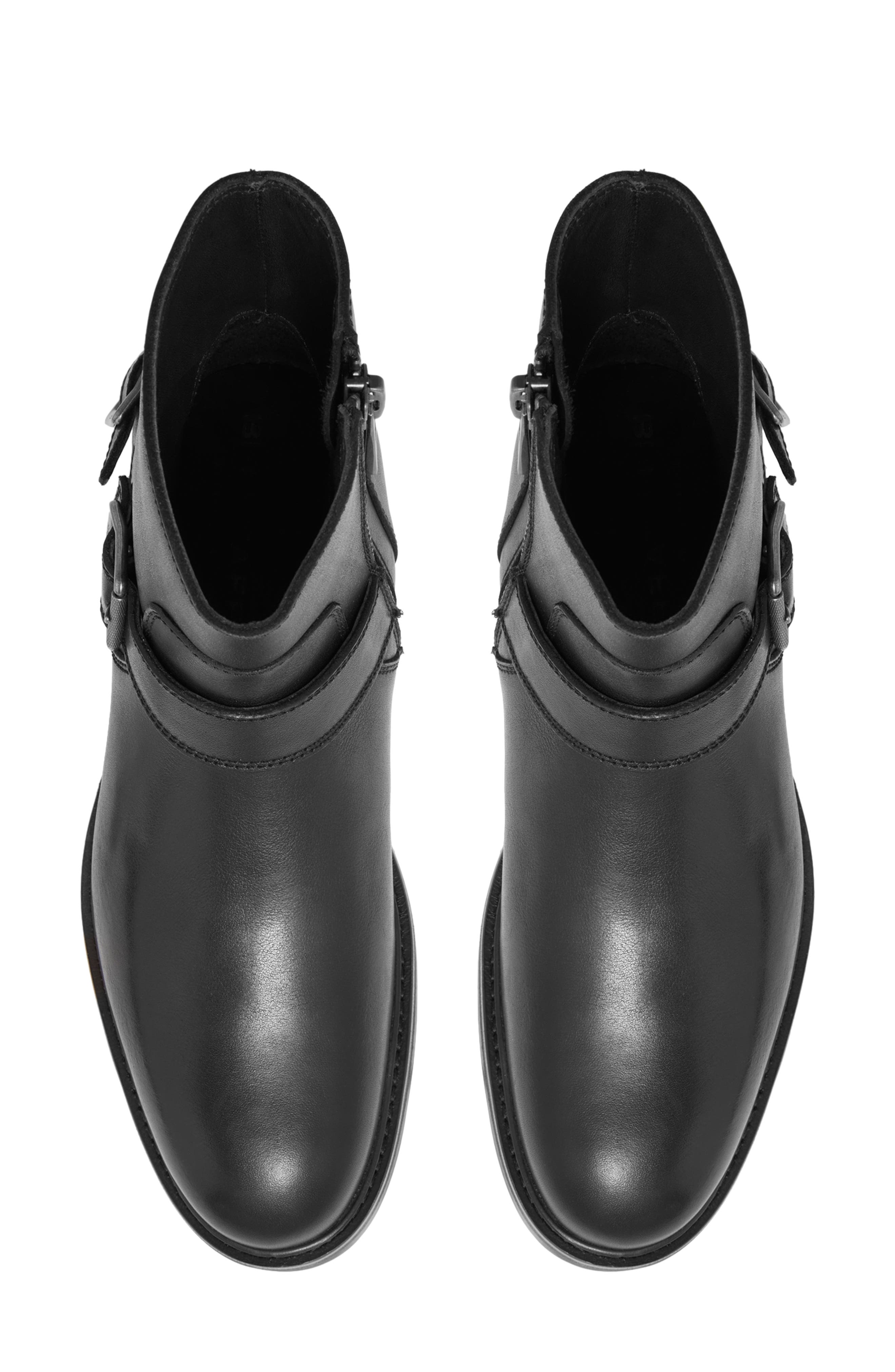 Belstaff Trialmaster Leather Boot, Alternate, color, 