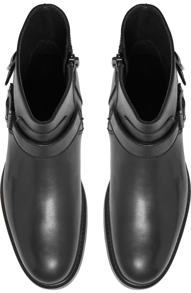 Belstaff Trialmaster Leather Boot, Alternate, color,