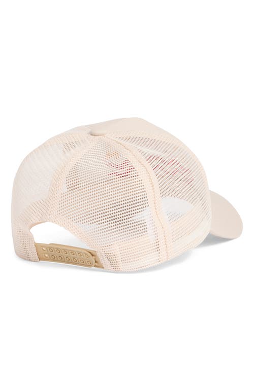 Worn/west St. Tropez Soleil Trucker Hat In Sand