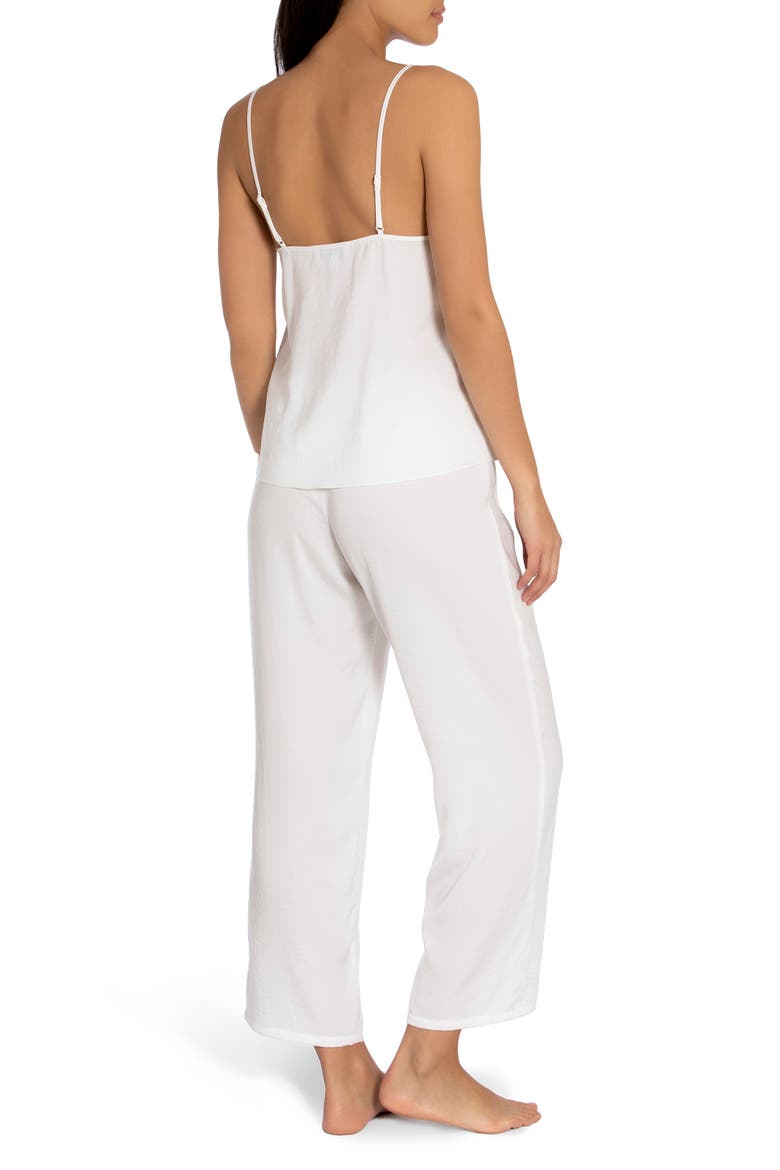 Only Sleeping Crop Pajamas, Alternate, color, IVORY