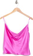 L'AGENCE Calista Cowl Neck Silk Camisole