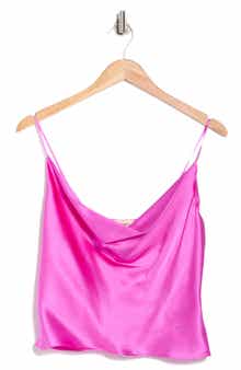 L'AGENCE Calista Cowl Neck Silk Camisole