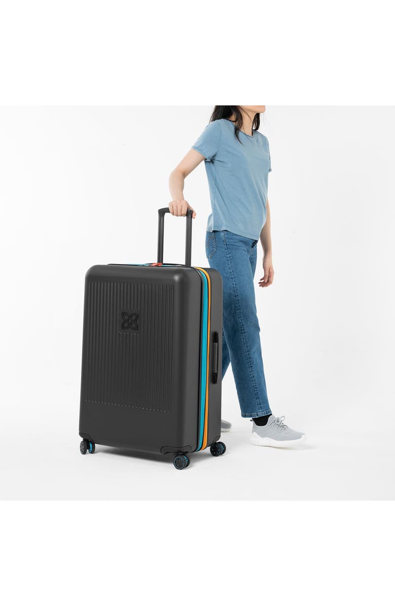 Sherpani Meridian 29 Inch Large Checked Travel Hardside Luggage, Alternate, color,