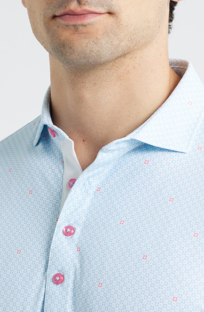 johnnie-O Parson Performance Jersey Polo, Alternate, color,