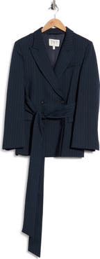 TWP Delancey Pinstripe Virgin Wool Blazer