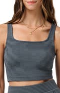 TravisMathew Yacht Me Rib Crop Tank