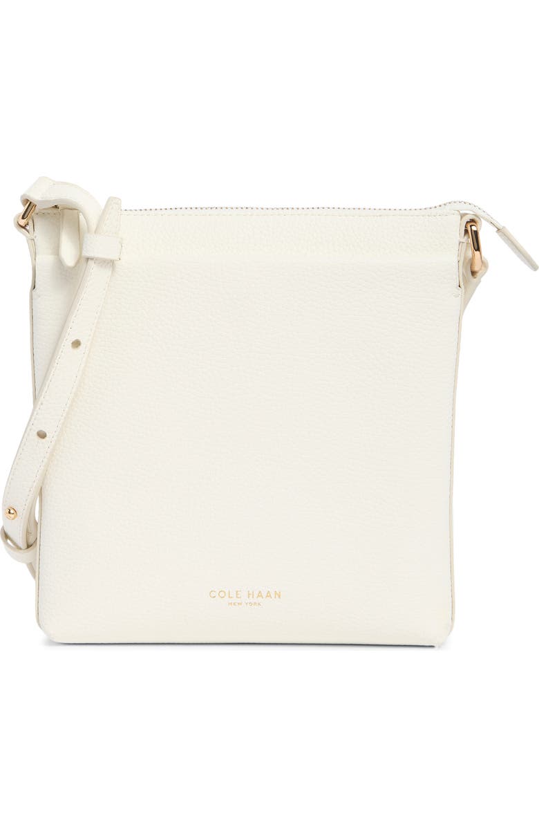 Cole Haan Emily Leather Crossbody Bag, Main, color, Powder