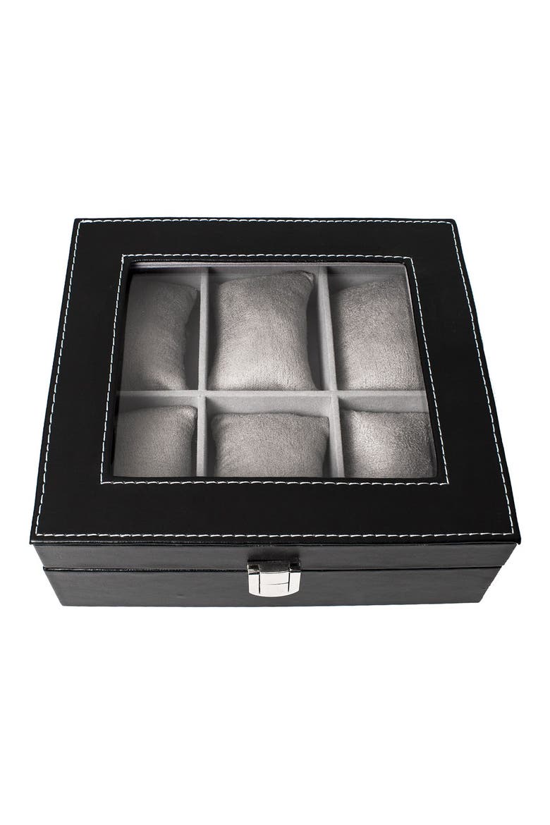 Monogram Watch Box, Main, color, BLANK