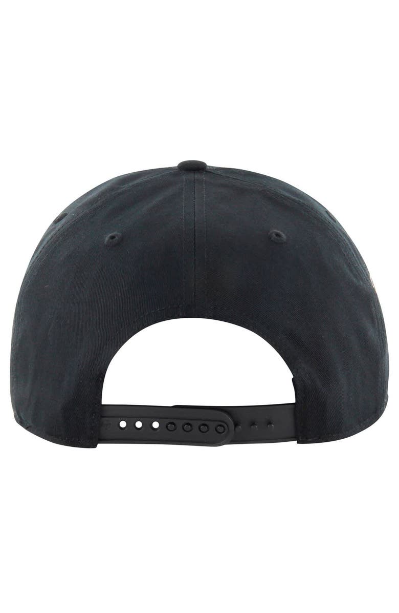 '47 Men's '47 Black New York Jets Overhand Speckle Hitch Adjustable Hat, Alternate, color, Black