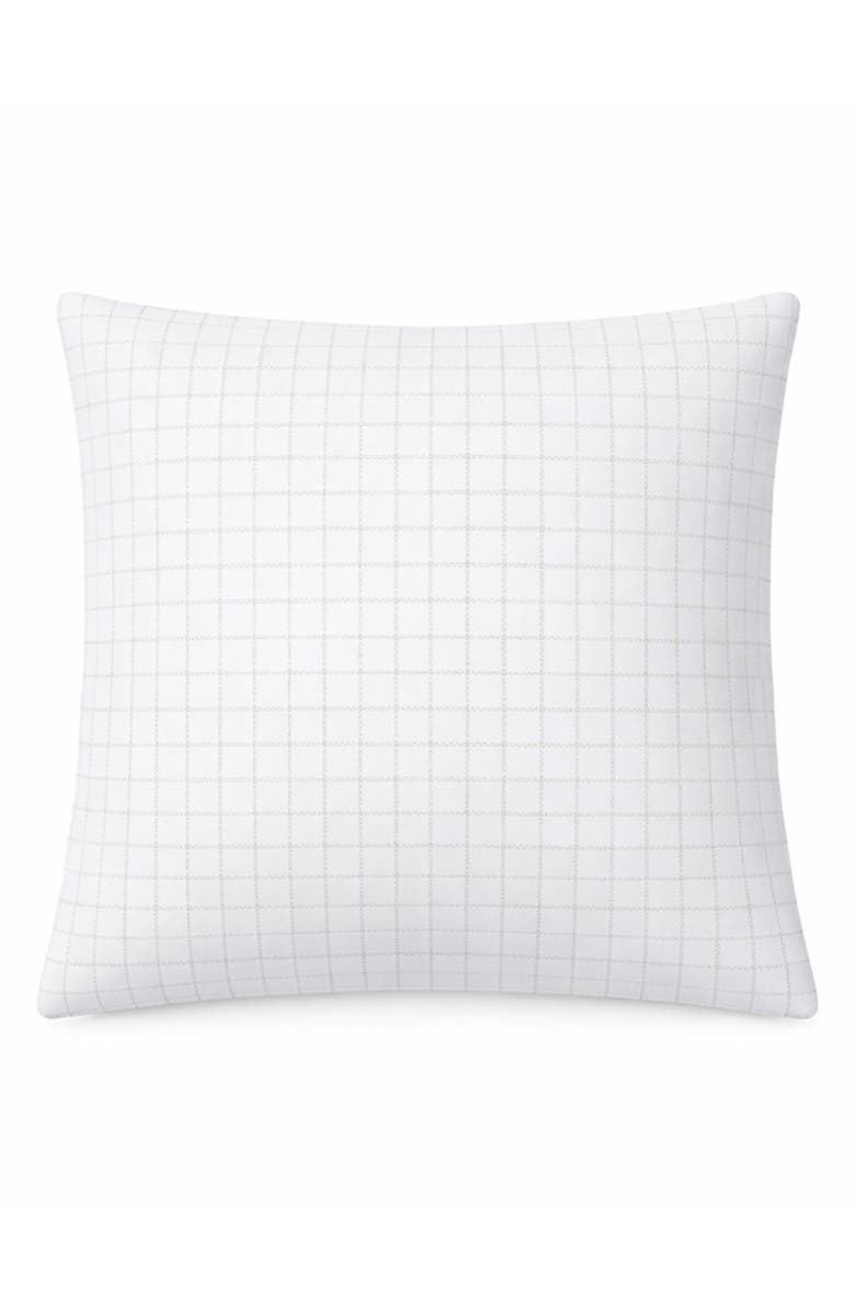 Domani Home Dune Cotton Sateen Sham, Main, color, Grey