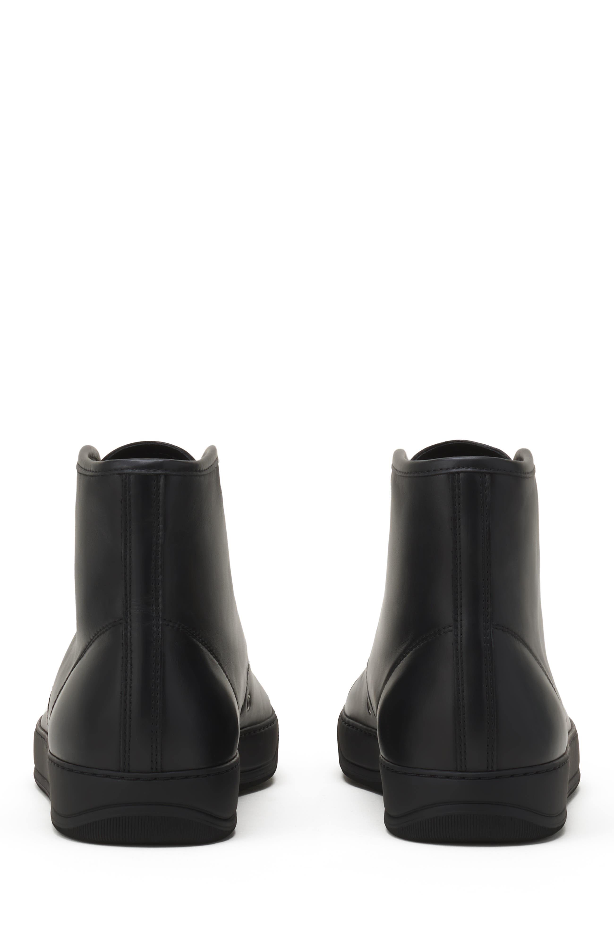 Dbb1 High-Top Sneakers In Leather, Alternate, color, Black