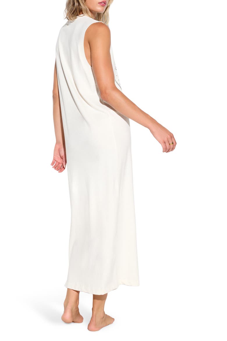 Stargazer Halo Tank Maxi Dress, Alternate, color, VINTAGE WHITE