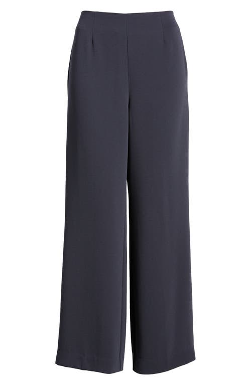 Rue Sophie Ingrid Ankle Wide Leg Pants In Navy
