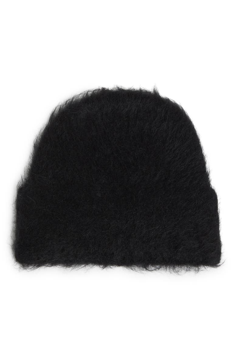 TOTEME Alpaca Blend Beanie, Main, color, Black
