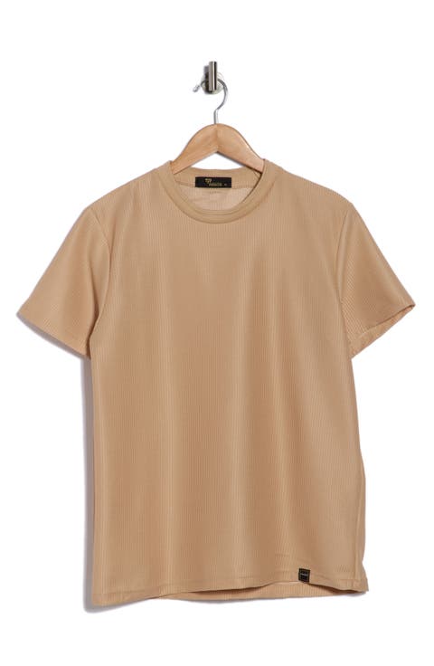 Textured Crew T-Shirt