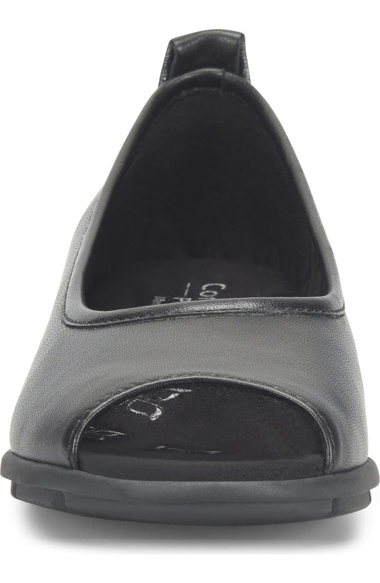 Comfortiva Pratima Peep Toe Ballet Flat, Alternate, color,