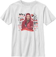 Descendants Boy's Descendants Wicked Wonderland Red Rebel Royalty Graphic T-Shirt