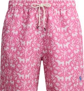Polo Ralph Lauren Traveler Classic Print Swim Trunks