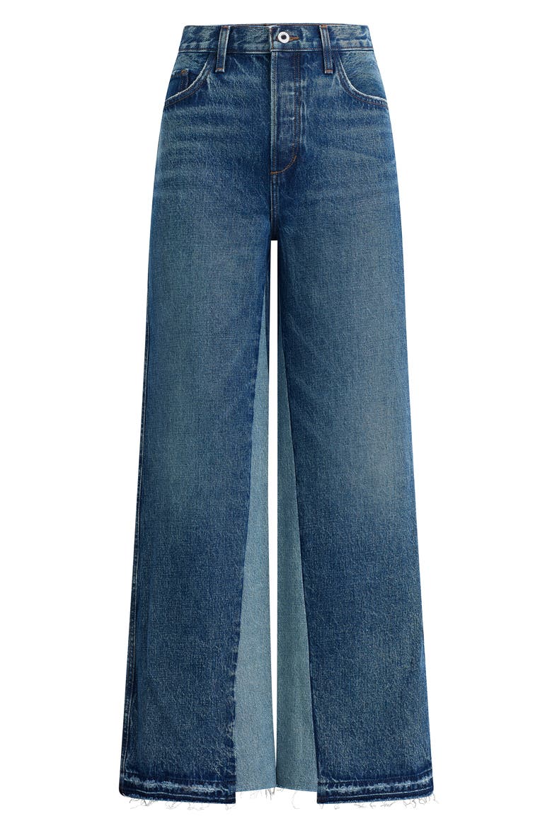 The Ollie Release Hem Low Rise Baggy Jeans, Alternate, color, CHARLESTOWN