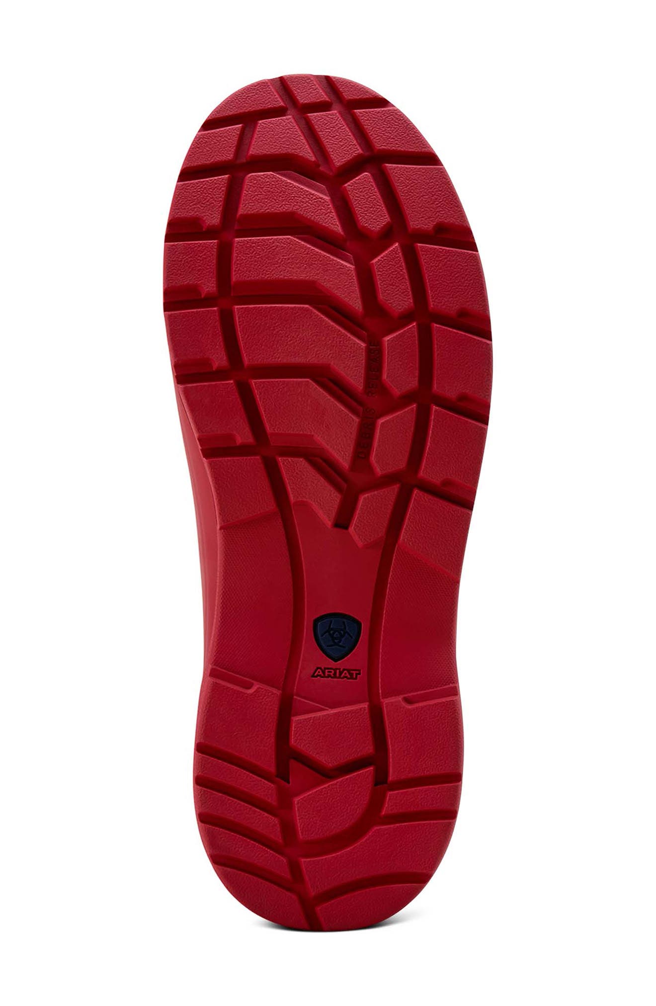 Ariat Kelmarsh Waterproof Rubber Short Boot, Alternate, color, Red