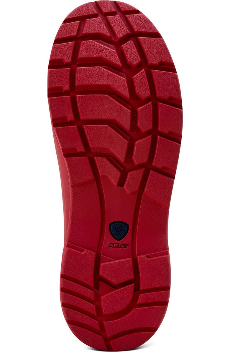 Ariat Kelmarsh Waterproof Rubber Short Boot, Alternate, color, Red