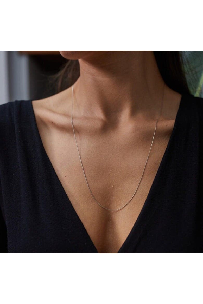 Italian Fine Sterling Silver Chain, Alternate, color, Silver
