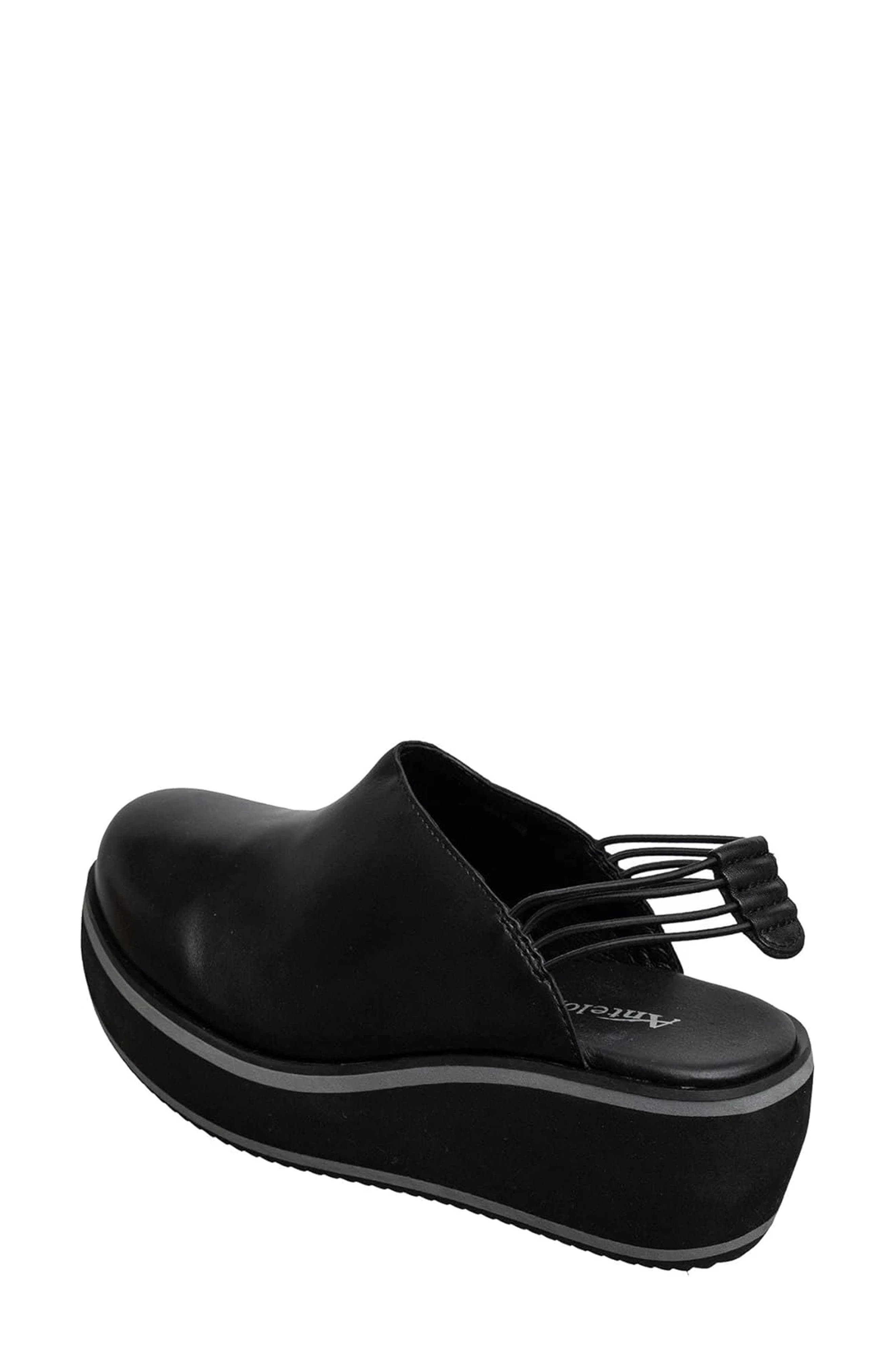 ANTELOPE Finn Slingback Clog, Alternate, color, Black