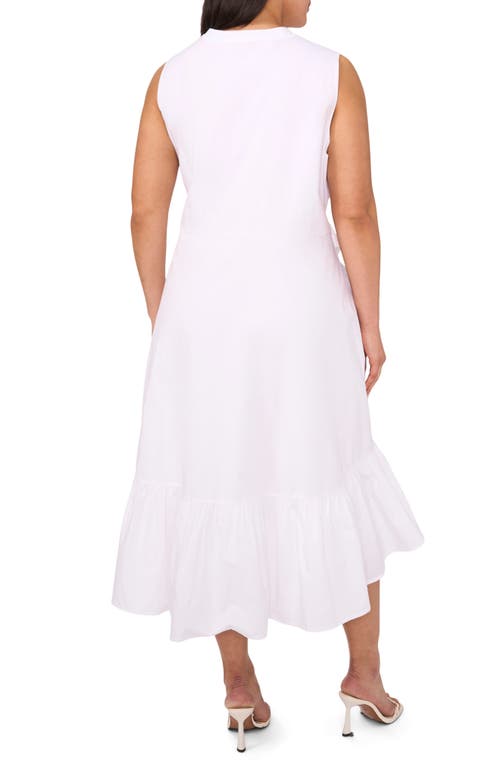 Halogenr Halogen(r) Tie Front Cotton Midi Sundress