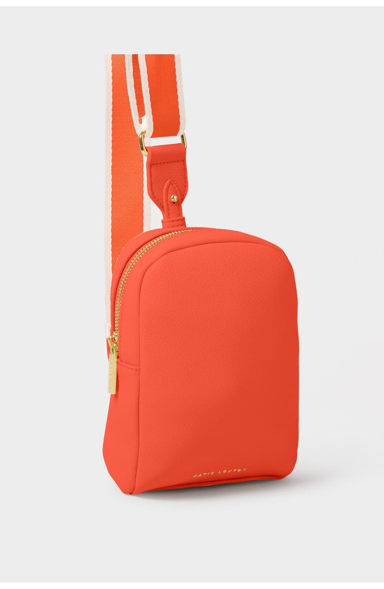 Katie Loxton Kaite Canvas Strap Sling Bag, Alternate, color, Orange