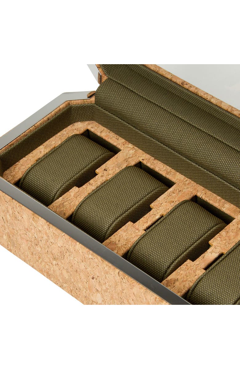 WOLF Cortiça 4 Piece Watch Box, Alternate, color, Cork