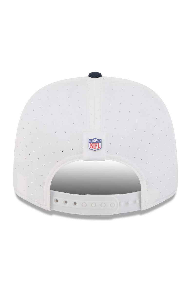 New Era Men's New Era  White/Navy Chicago Bears 2025 NFL Training Camp 9SEVENTY Adjustable Hat, Alternate, color, 