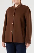 Marina Rinaldi Fertile Wool Blend Short Coat