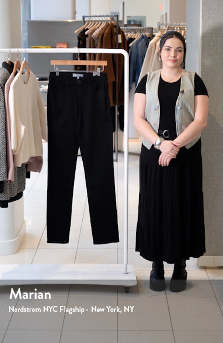 34/14 'Ab'Solution Straight Leg Jeans, sales video thumbnail