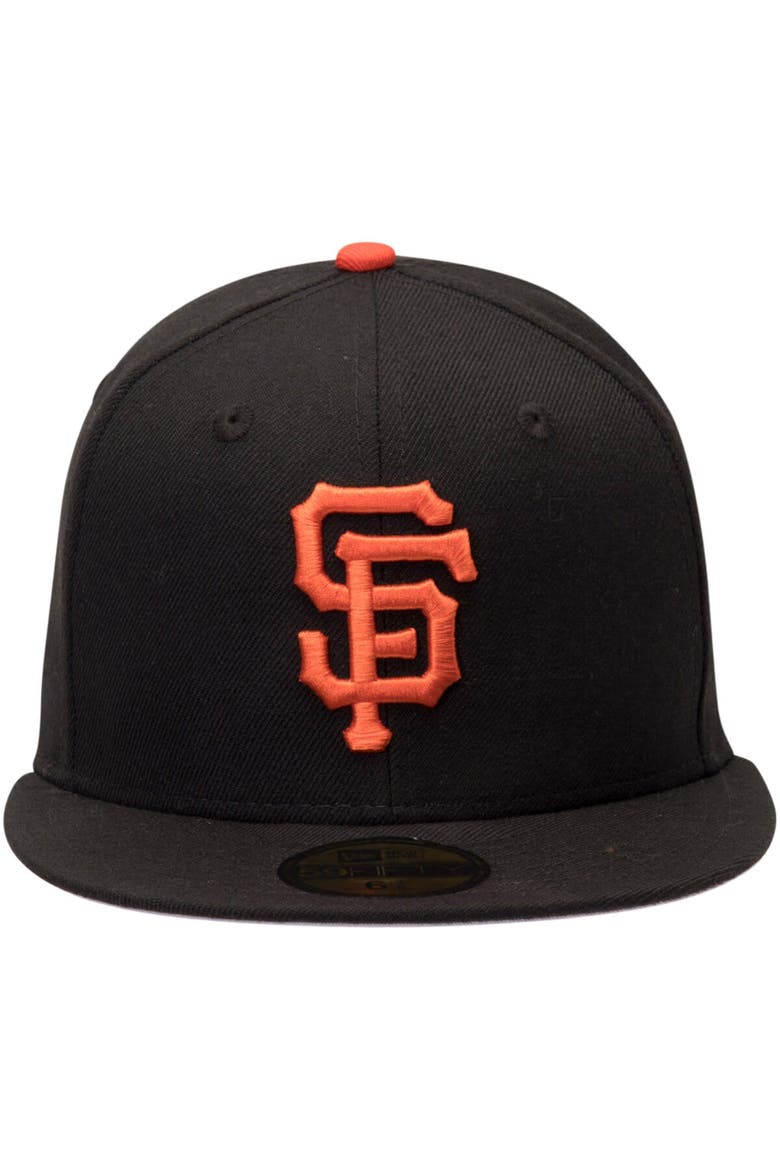 Men's New Era Black San Francisco Giants 2002 World Series Wool 59FIFTY Fitted Hat, Alternate, color, Black