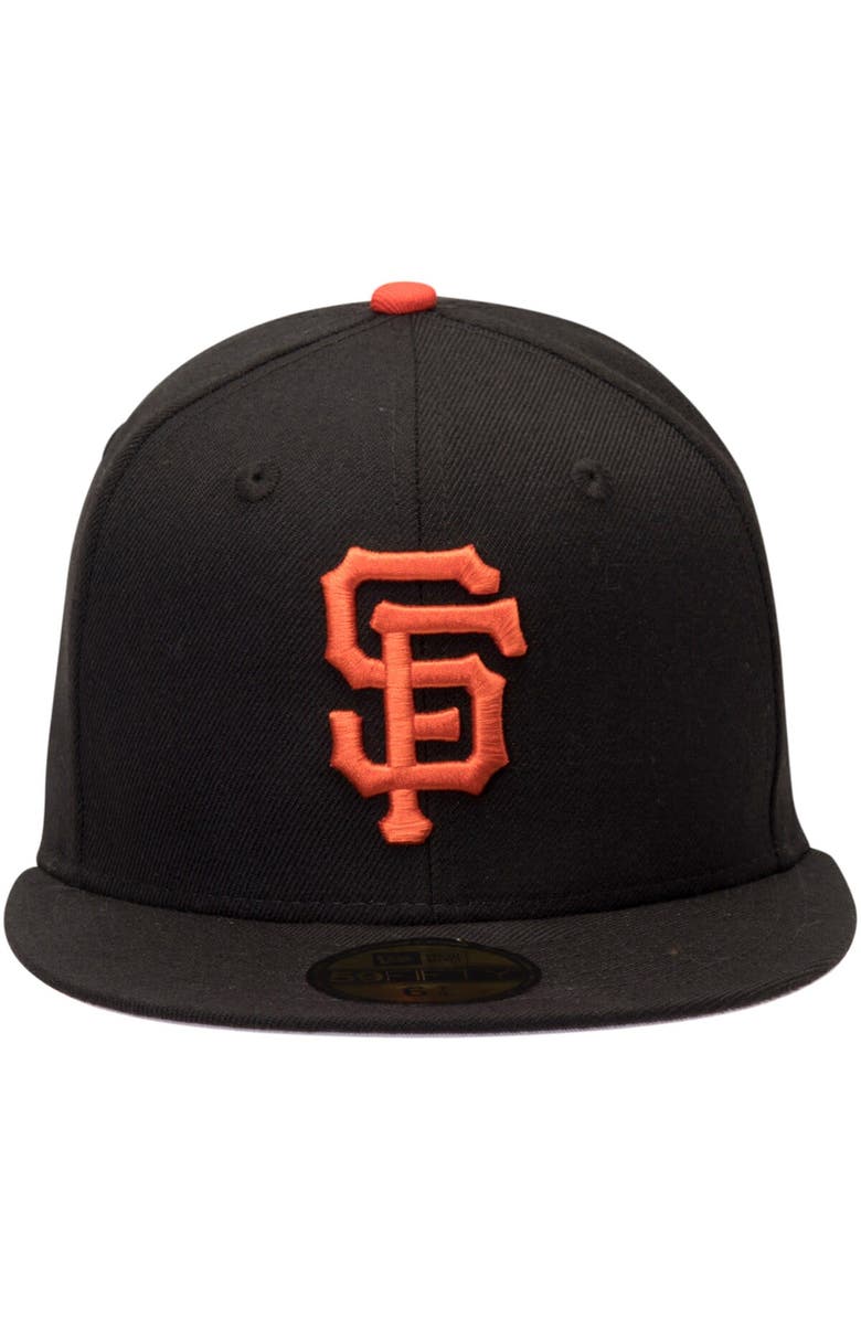 New Era Men's New Era Black San Francisco Giants 2002 World Series Wool 59FIFTY Fitted Hat, Alternate, color, Black